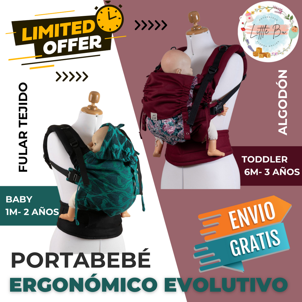 Comprar Mochilas Portabebé Online - Porteo ergonómico y evolutivo